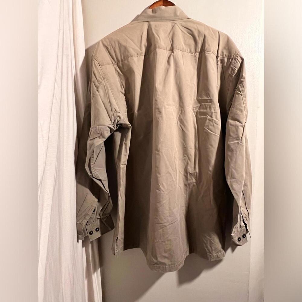 Z Zegna Beige Button-Down Casual Shirt - Picture 3 of 3